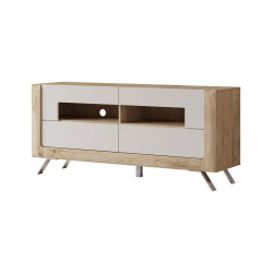 Tumba pentru TV Helvetia Kasai 2S (Gold Oak/Cashmere) Thumb
