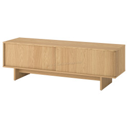 Tumba pentru TV Ikea Stockholm 2025 usi glisante 179x42x56 (Furnir stejar)