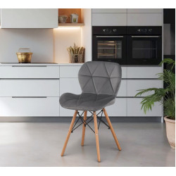 Стул Procart 073M (Grey/Natural)