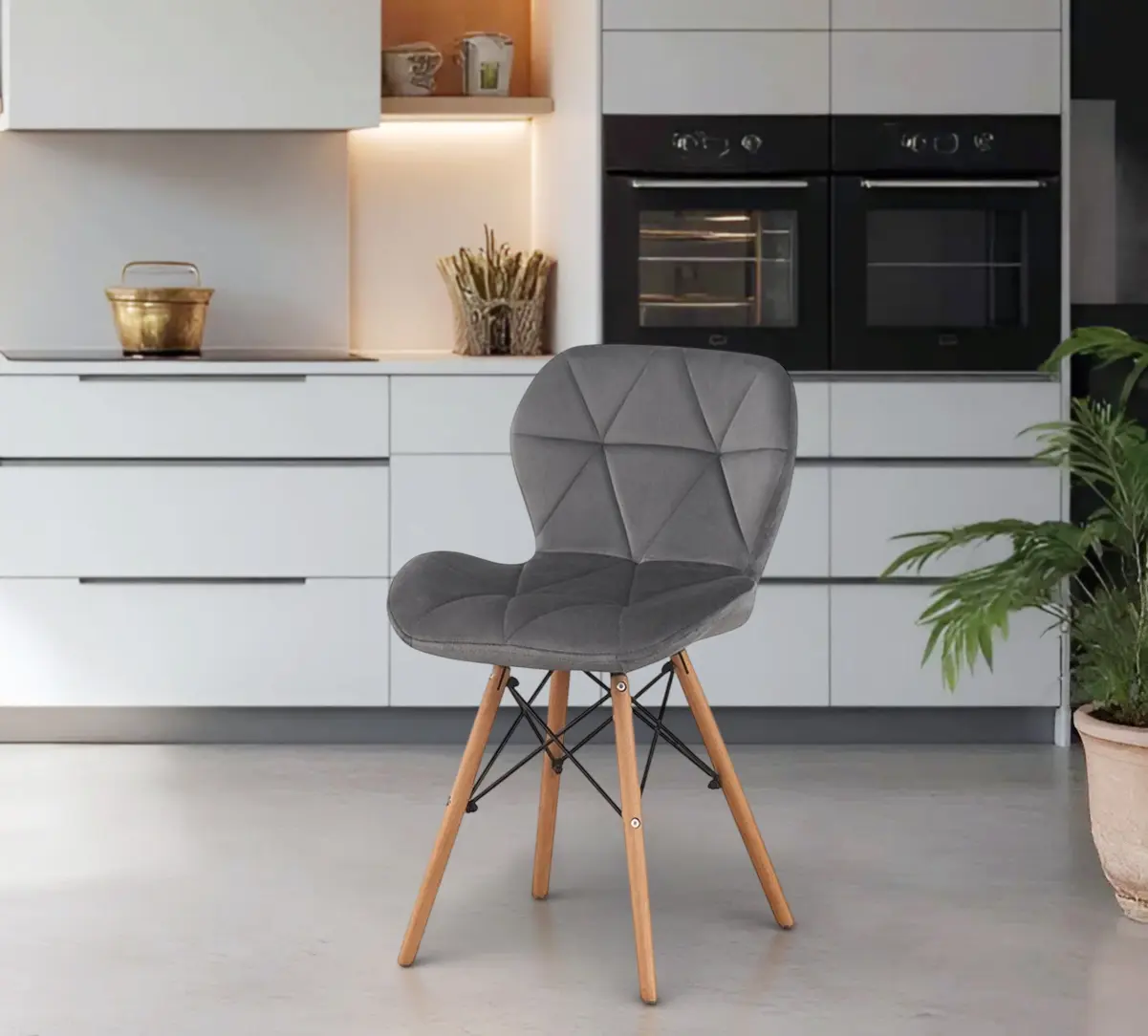 Scaun Procart 073M (Grey/Natural)