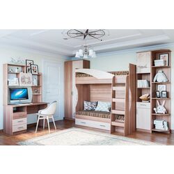 Pat suprapus SV-mebel Gorod 80х186 (Ash Shimo Dark/Ash Shimo Light) Thumb