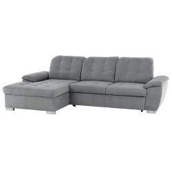 Canapea de colt extensibila Mobhaus Evangelin Left (Gray) Thumb