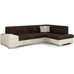 Диван угловой Eltap Fabio Sawana 26/Soft 33 Right (Brown/Cream) Thumb