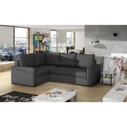 Диван угловой Eltap Corona Inari 96/Soft 29 Left (Gray Dark)