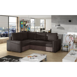 Диван угловой Eltap Corona Monolith 29/Monolith 09 Left (Brown Dark/Brown Light) Thumb