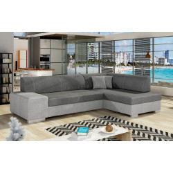 Диван угловой Eltap Fabio Sawana 05/Sawana 21 Right (Gray Dark/Gray)