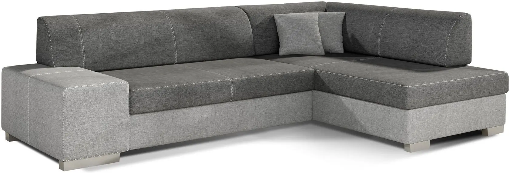 Диван угловой Eltap Fabio Sawana 05/Sawana 21 Right (Gray Dark/Gray) - 2