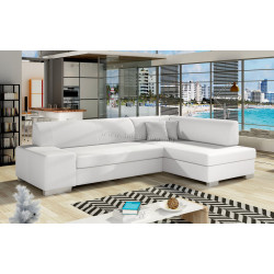 Canapea de colt Eltap Fabio Soft 17 Right (White)