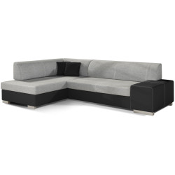 Диван угловой Eltap Fabio Sawana 21/Soft 11 Left (Gray/Black) Thumb