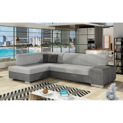 Диван угловой Eltap Fabio Sawana 21/Sawana 05 Left (Gray/Gray Dark)