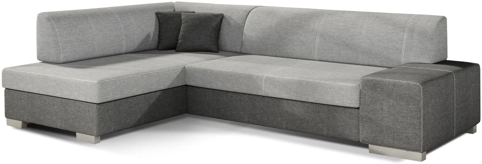 Canapea de colt Eltap Fabio Sawana 21/Sawana 05 Left (Gray/Gray Dark) - 2