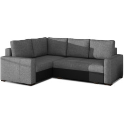 Диван угловой Eltap Corona Sawana 21/Soft 11 Left (Gray/Black) Thumb