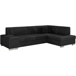 Диван угловой Eltap Fabio Sawana 14 Right (Black) Thumb