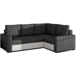 Canapea de colt Eltap Corona Sawana 05/Soft 17 Right (Gray Dark/White) Thumb