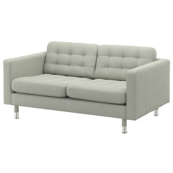 Canapea Ikea Landskrona/Gunnared 2 locuri/metal (Verde deschis) Thumb