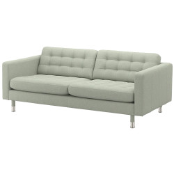Canapea Ikea Landskrona/Gunnared 3 locuri/metal (Verde deschis) Thumb