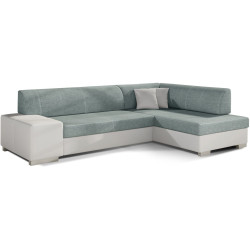 Диван угловой Eltap Fabio Cover 70/Soft 17 Right (Blue-Gray/White) Thumb