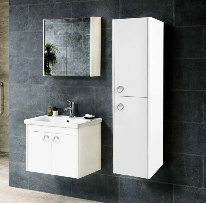 Dulap cu oglinda Martat Viola 80 (White)