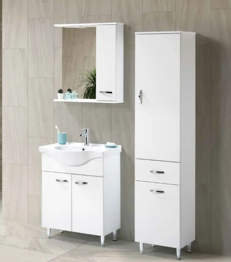 Шкаф с зеркалом Martat Olimpia 55 (White)