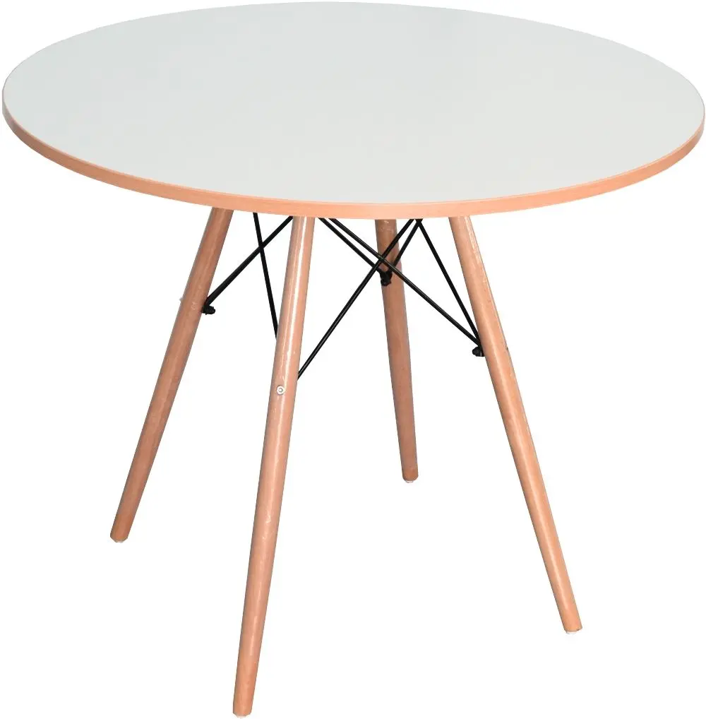 Masa rotunda Evelin DT-401 PAL (Alb mat)