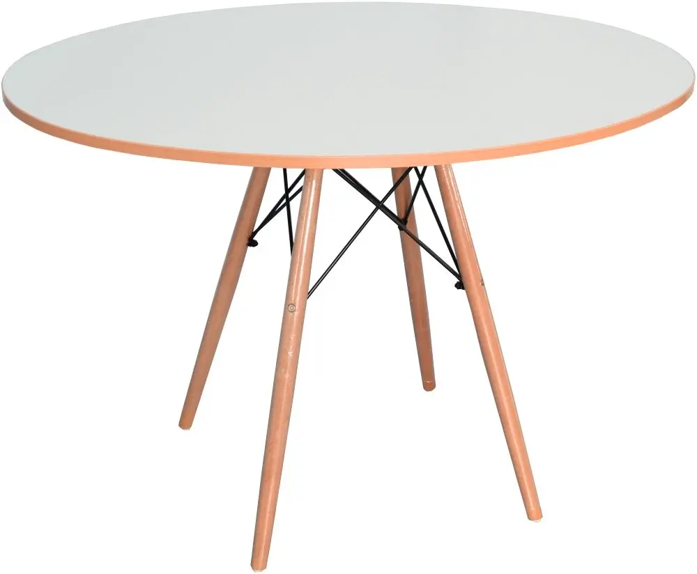 Masa ovala Evelin DT-403 PAL (Alb mat)