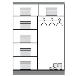 Dulap-cupe Fadome Dome DO1-15 Thumb