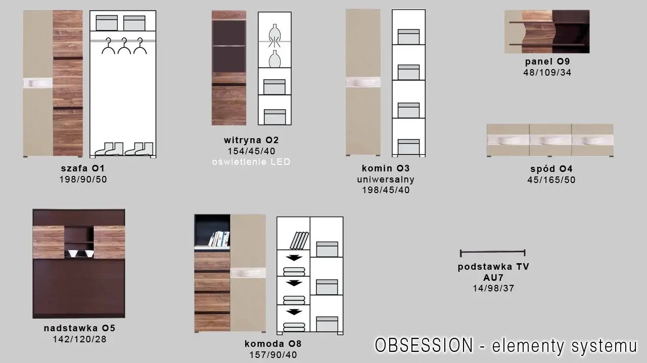 Пенал Fadome Obssesion O3 - 4