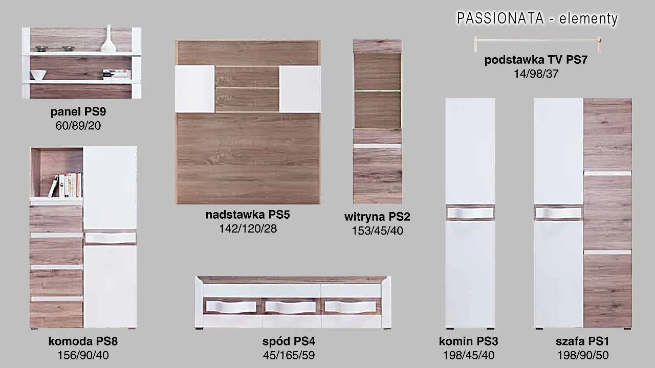 Подставка под ТВ Fadome Passionata PS7 - 2