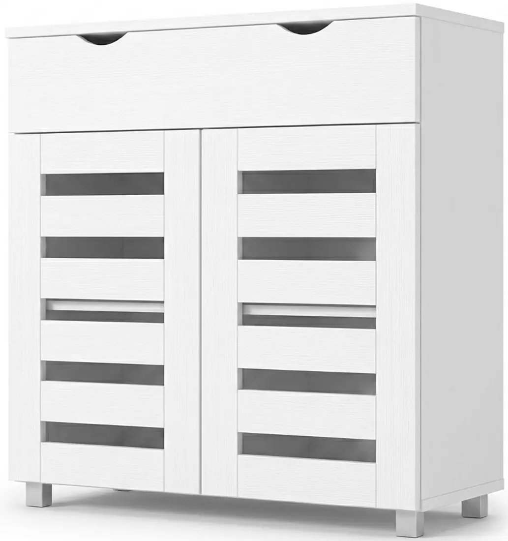 Tumba pentru incaltaminte Fabrik Home Modul 11 (Ash White) - 2