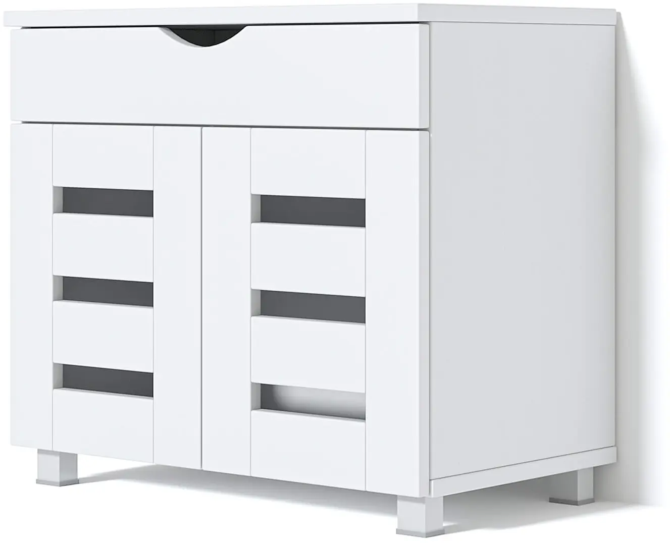 Тумба для обуви Fabrik Home Modul 12 (Ясень Белый) - 2