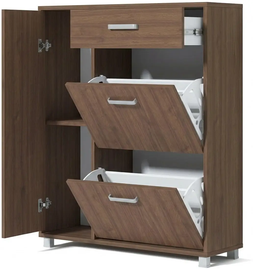 Тумба для обуви Fabrik Home Modul 5 (Орех Каменный) - 3