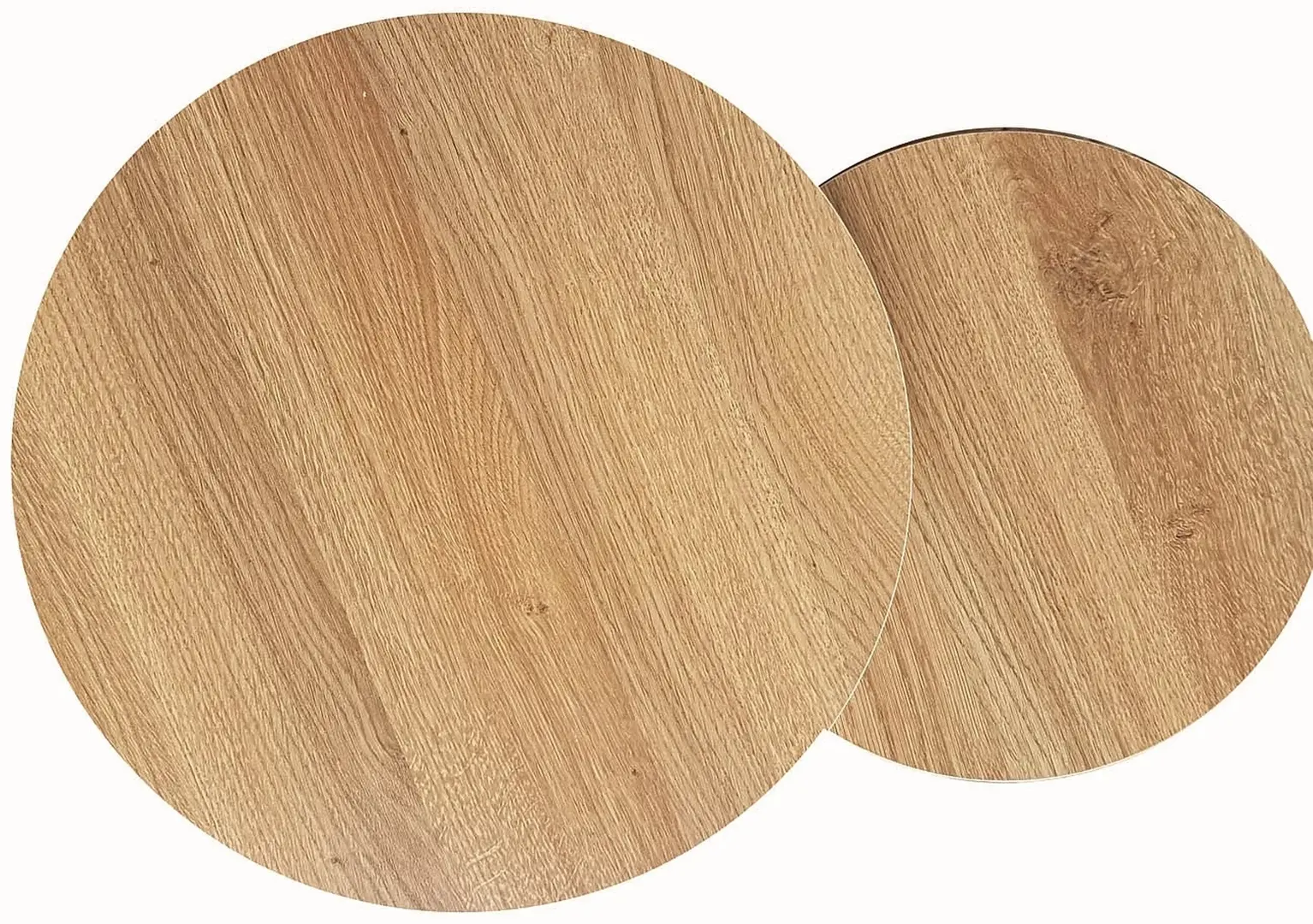 Set masute pentru reviste Signal Dion (Oak/Black)