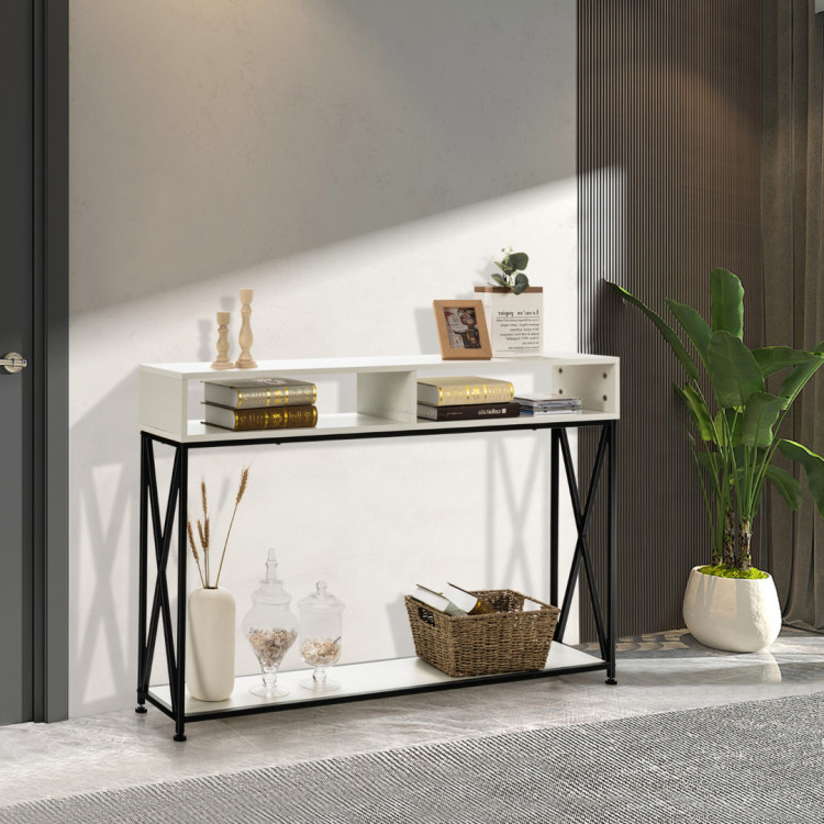 Консольный стол Costway HV10016WH (White)