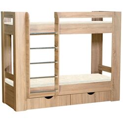 Двухъярусная кровать Пехотин Дуэт-3 (Дуб Сонома)