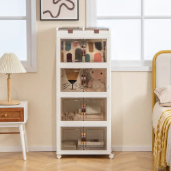 Comoda modulara Costway JV11447WH (White)