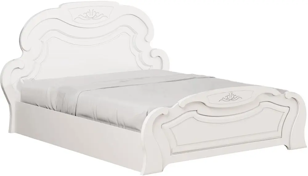 Pat Mif Alexandrina 160x200 (White Gloss/White)