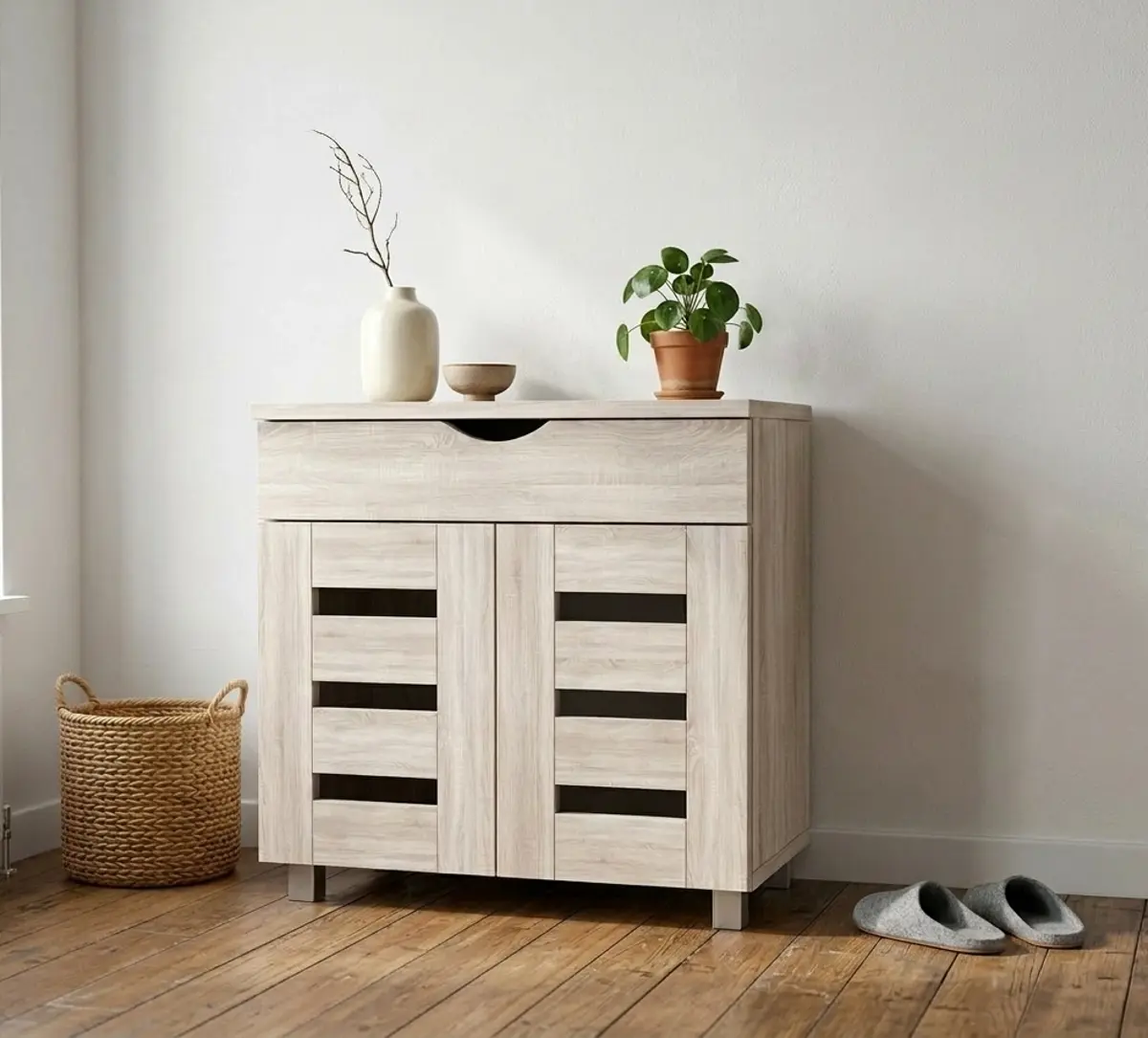 Tumba pentru incaltaminte Fabrik Home Modul 12 (Sonoma Oak)