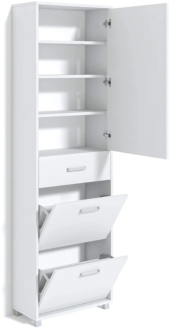 Пенал для обуви Fabrik Home Modul 4 (Ясень Белый) - 3
