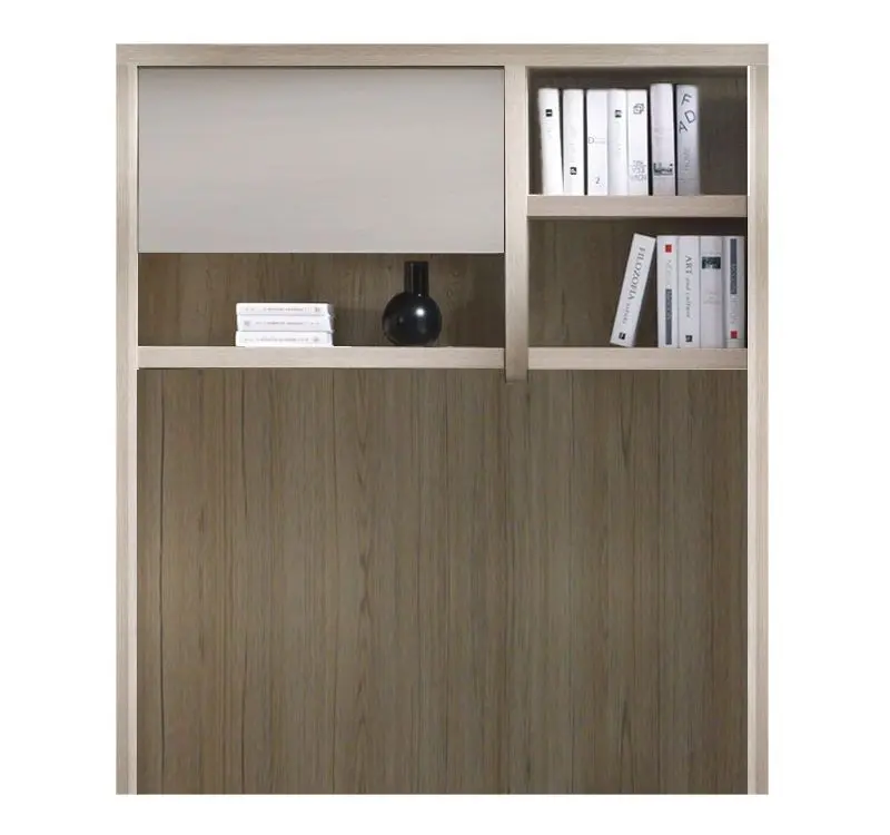 Dulap suprapus Fadome Roma Rom5 (White Gloss/Elm)
