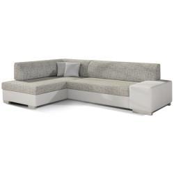 Диван угловой Eltap Fabio Berlin 01/Soft 17 Left (Gray/White) Thumb