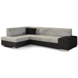 Диван угловой Eltap Fabio Berlin 01/Soft 11 Left (Gray/Black) Thumb