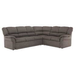 Canapea de colt extensibila Mobhaus Amelia Right (Brown) Thumb