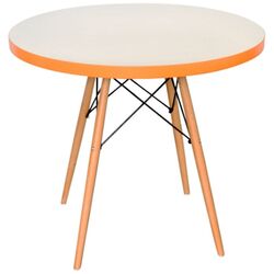 Masa rotunda Evelin DT-401 Marmura (Alb)