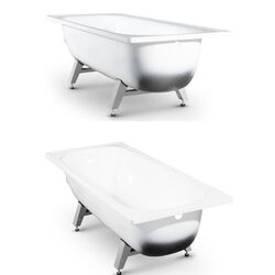 Cada de baie din otel VIZ Antika А-50001 150х70 (White) Thumb