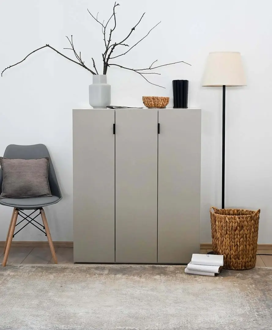 Tumba Fabrik Home Hardy 3U (White/Gray Matt Light) - 5