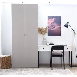 Dulap Fabrik Home Hardy 900 2U (White/Gray Matt Light) Thumb