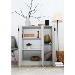 Tumba Fabrik Home Hardy 3U (White/Gray Matt Light) Thumb