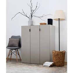 Tumba Fabrik Home Hardy 3U (White/Gray Matt Light)