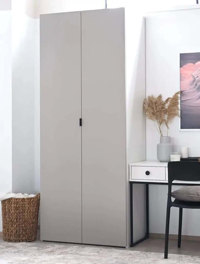 Dulap Fabrik Home Hardy 900 2U (White/Gray Matt Light)