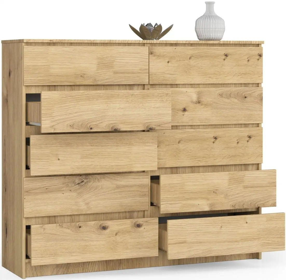 Comoda Akord K140 10SZ (Artisan Oak)